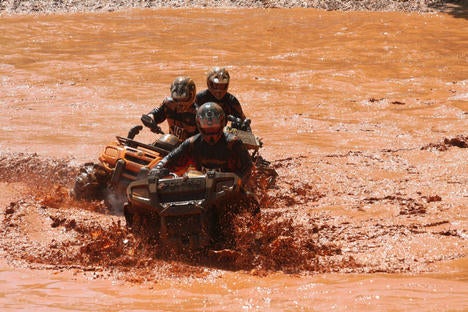 texas mud bog atv. In the Supertrapp Mud Bog competition, Maggie Robertson 