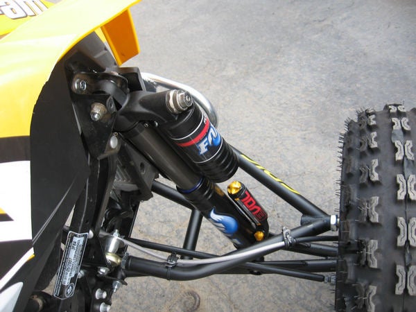 can-am ds 450 epic a-arms fox shox