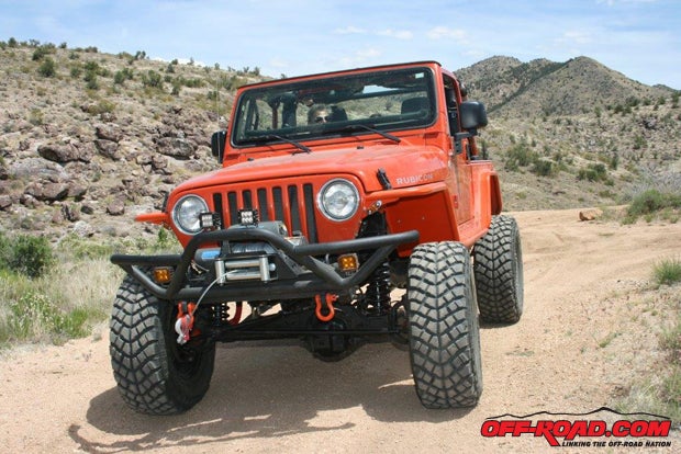 The 2004-2006 LJespecially the Rubicon modelis an awesome, all-around capable Jeep, made all the more so with the GenRight Safari gas tank.