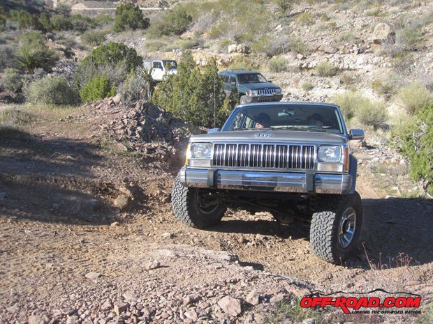 Cherokees, both XJs and Grands, can enjoy Chicken Ranch - one of three trails we focus on in Part 2 of Northwestern Arizona trails.
