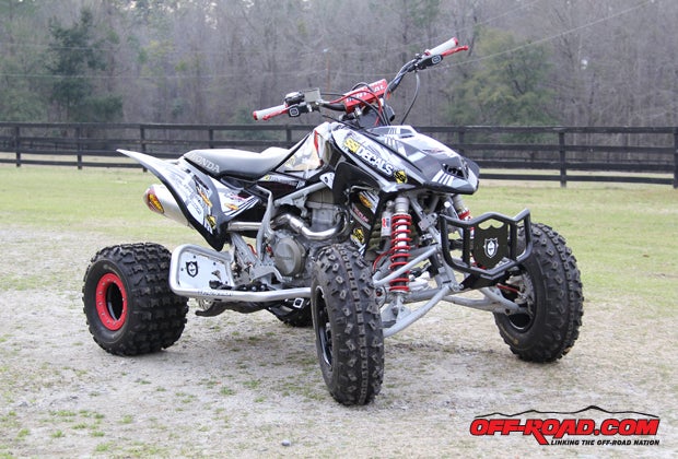 The ATV looks so good we almost dont want to get it dirty almost.