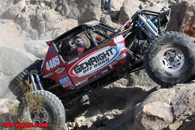 GenRight Off Road owner Tony Pellegrino earned a solid second-place finish. 