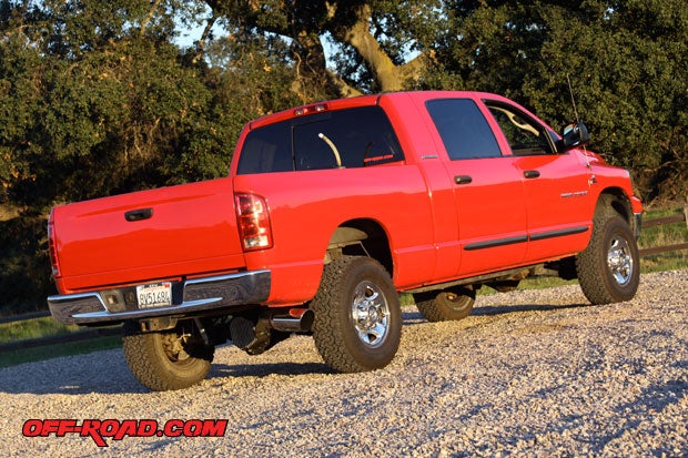 Project Dodge Mega Cab with KORE HP Front & Recon Rear Suspension