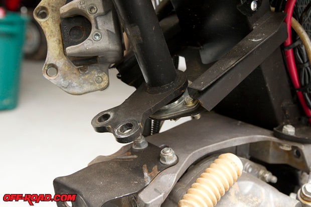 The steering stem and tie rod mount has shown its weakness over the years, so thats another mark on the to-do list.