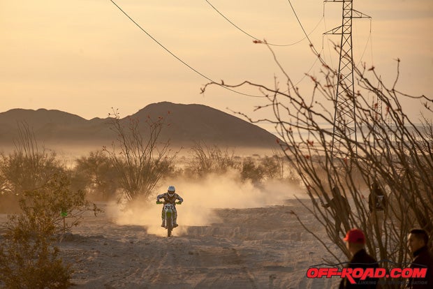 Tony Gera earned the win in the Pro Moto Ironman class at this year's San Felipe 250.