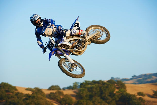 More power and improved weight distribution highlight the new YZ250F.