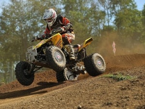 Chris Borich got his eighth win of the year at Unadilla. Photo by Shan Moore