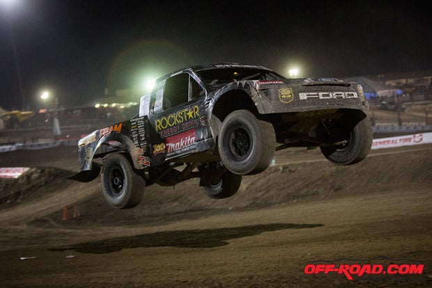 Brian Deegan earned the Pro 2 championship in his backyard with more consistent racing. He finished on the podium at every race in the class this year, and he just barely missed earning the title in Pro Lite as well.