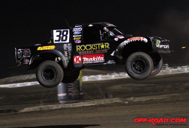 Brian Deegan earned the victory in Pro 2 after holding off the charges from Jeremy McGrath.