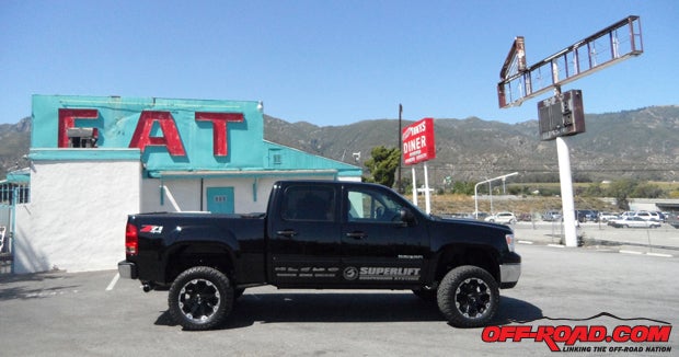 Rogers version of GMC pro touring is visiting diners, drive-ins and dives. 