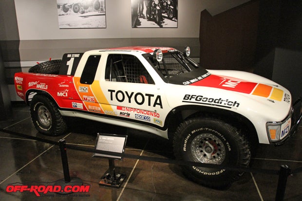 Ivan Ironman Stewart started his Baja career with Toyota and its factory team PPI Motorsports in 1983, going on to earn six class victories and two SCORE championships in the first two years. His Ironman nickname came from his historic run in 1993 where he was the first driver to solo, or ironman, the Baja 1000 and win it.