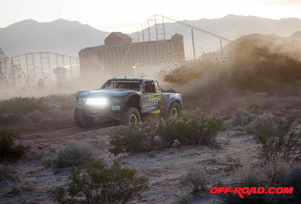 Justin Lofton earned the win at the 2015 Mint 400.