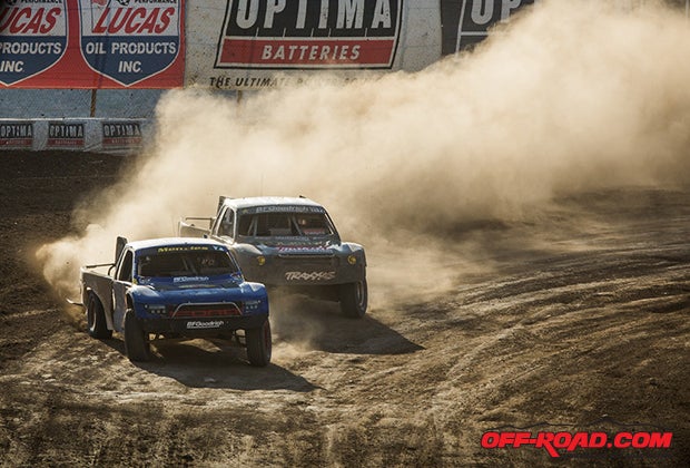 Bryce Menzies was able to hold off Rob MacCachren in Pro 2 at both Reno races this past weekend. 