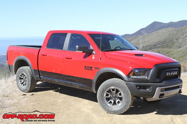 The Ram 1500 Rebel is a trim option available for the 1500. 
