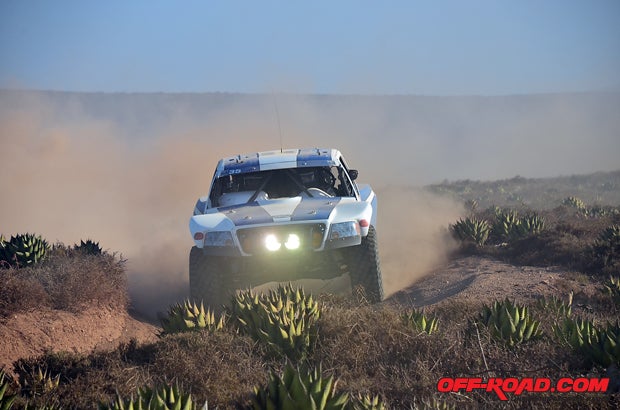 Rich Voss wins the Evolution class at the 2014 NORRA Mexican 1000.