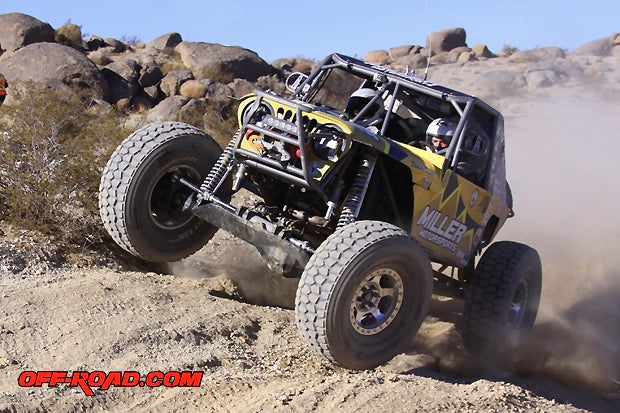 Erik Miller won the 2012 King of the Hammers. 